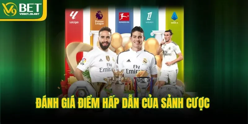 Đánh giá điểm hấp dẫn của sảnh cược