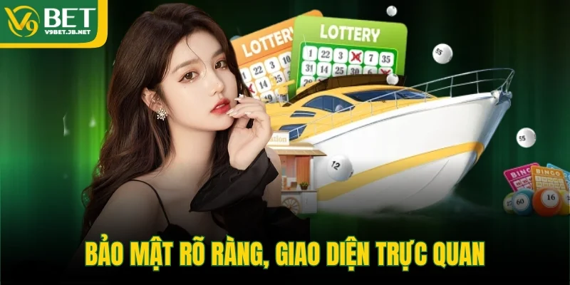 Bảo mật rõ ràng, giao diện trực quan