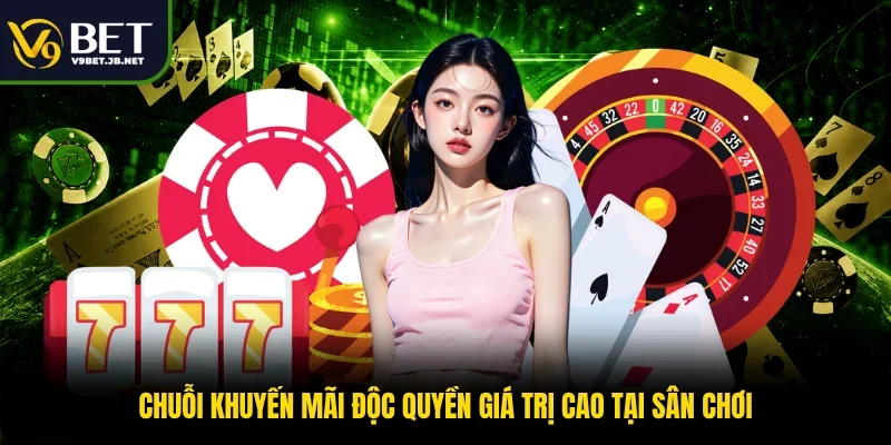 Chuỗi khuyến mãi độc quyền giá trị cao tại sân chơi